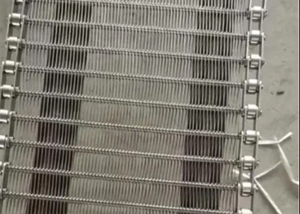 Woven Ss304 Chain Conveyor Belt For Automatic Bbq