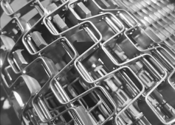 Heavy-duty horseshoe-shaped conveyor belt, Great Wall mesh conveyor belt