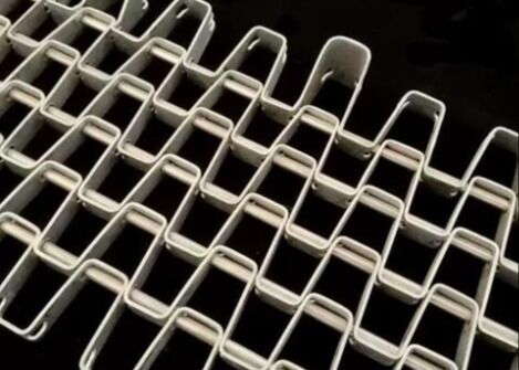 Heavy duty Flat Wire Conveyor Belt constructed with robust extended service life