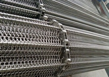 Коррозионностойкая конвейерная лента SS304 SS316 сетки высокой точности цепная