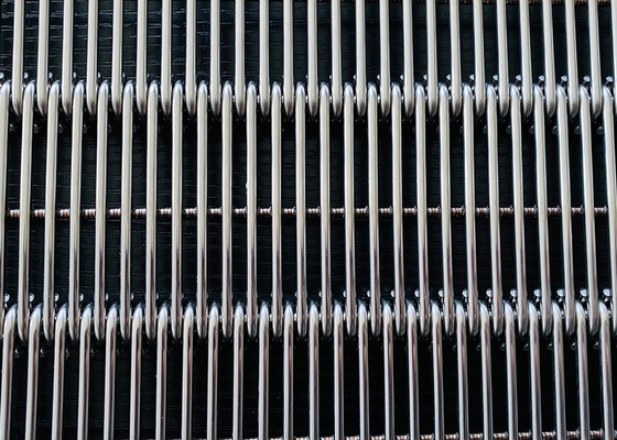 Пищевая категория Sus Eye Link Conveyor Wire Mesh Belt Для переработки печенья