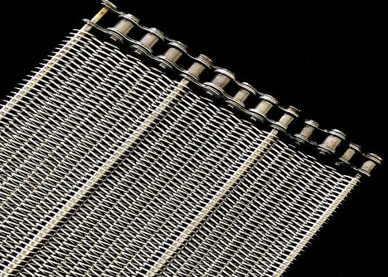 Конвейерная лента из нержавеющей стали из нержавеющей стали для охлаждения