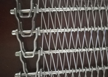 Гибкости пояса сетки транспортеров продукта поднимаясь продолжительность жизни спиральной высокой длинная