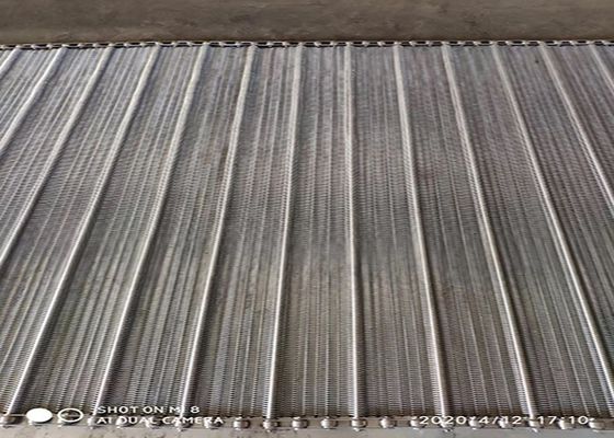 Конвейерная лента края 316L 1.2mm пиццы сваренная печью спиральная