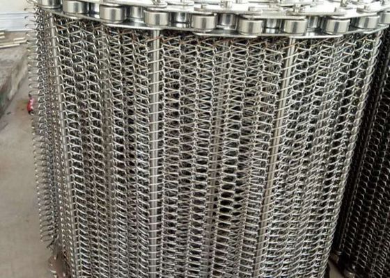 Овощ сортируя пояс сетки нержавеющей стали 316l спиральный