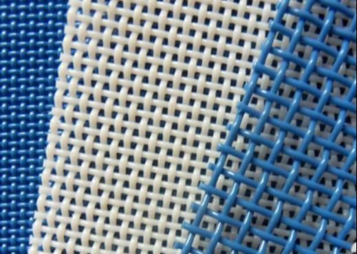 равнина конвейерной ленты сетки полиэстера размера отверстия 2mm 4mm соткет