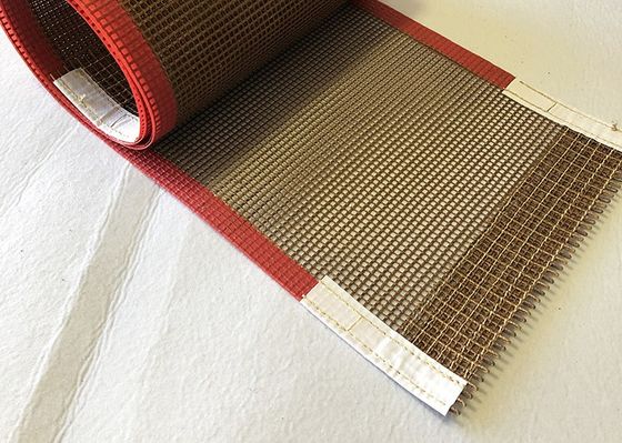 Подкрепление края фильма CE и Bullnose совместная конвейерная лента Ptfe