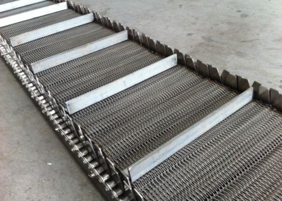 Сушащ и стекающ 201 цепной Dia конвейерной ленты 3mm сетки
